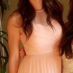 J.Crew Womens Clara Bridesmaid Dress Silk Chiffon